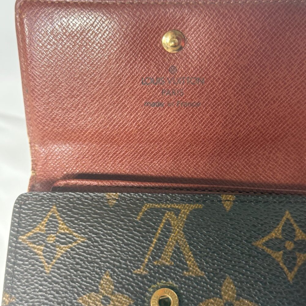 Louis Vuitton Certified Authentic Monogram Portefeuille Elise Bifold Wallet $699
